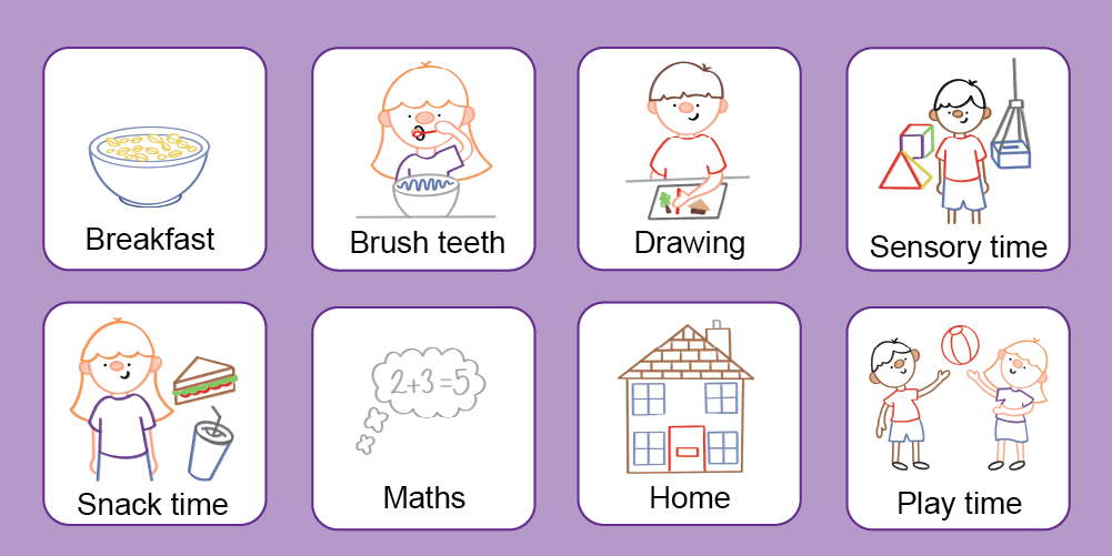 How to use visual timetables for autistic children