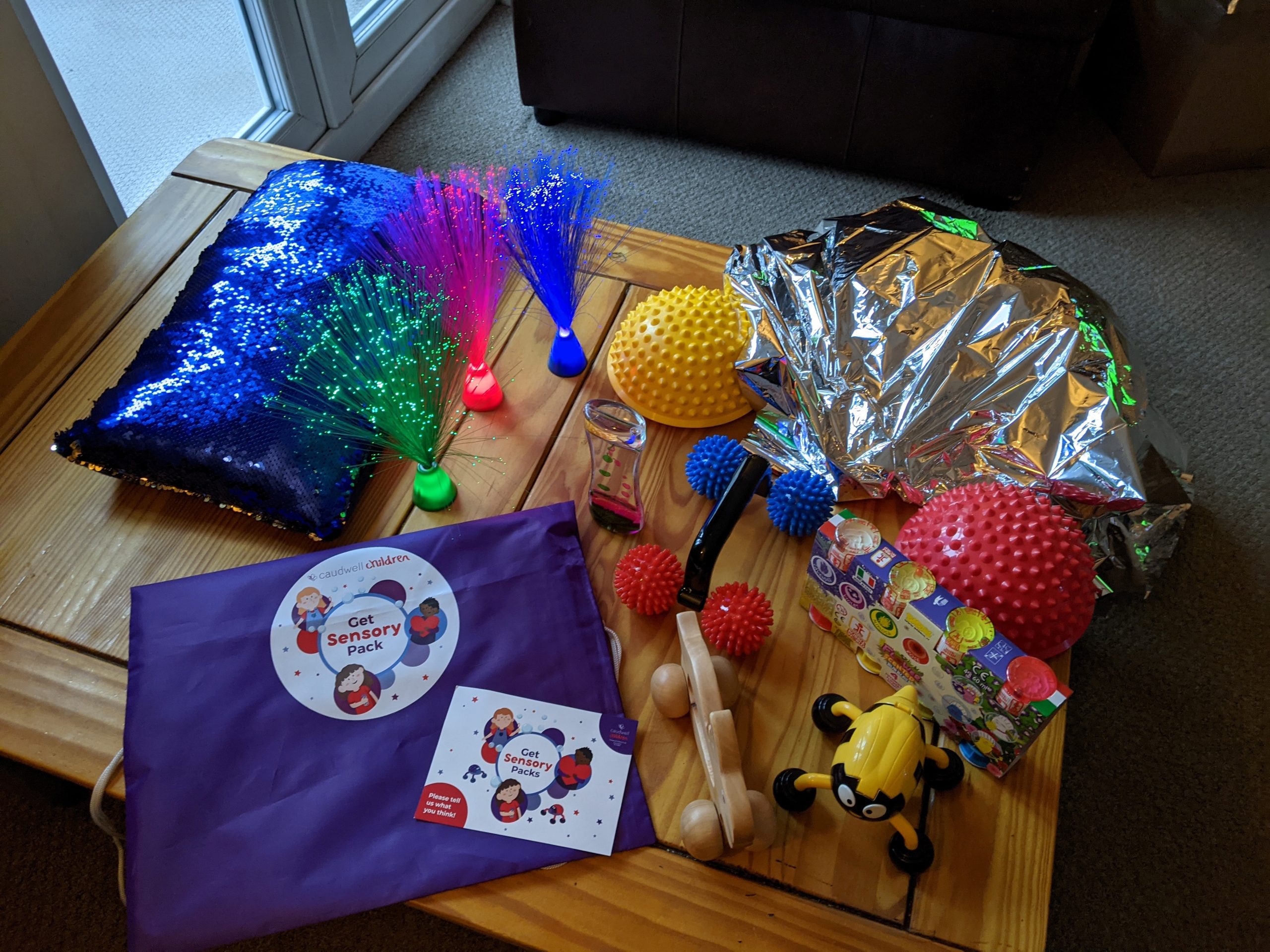 Caudwell Children Get Sensory pack