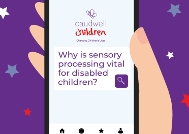 Why is sensory processing vital for disabled children?